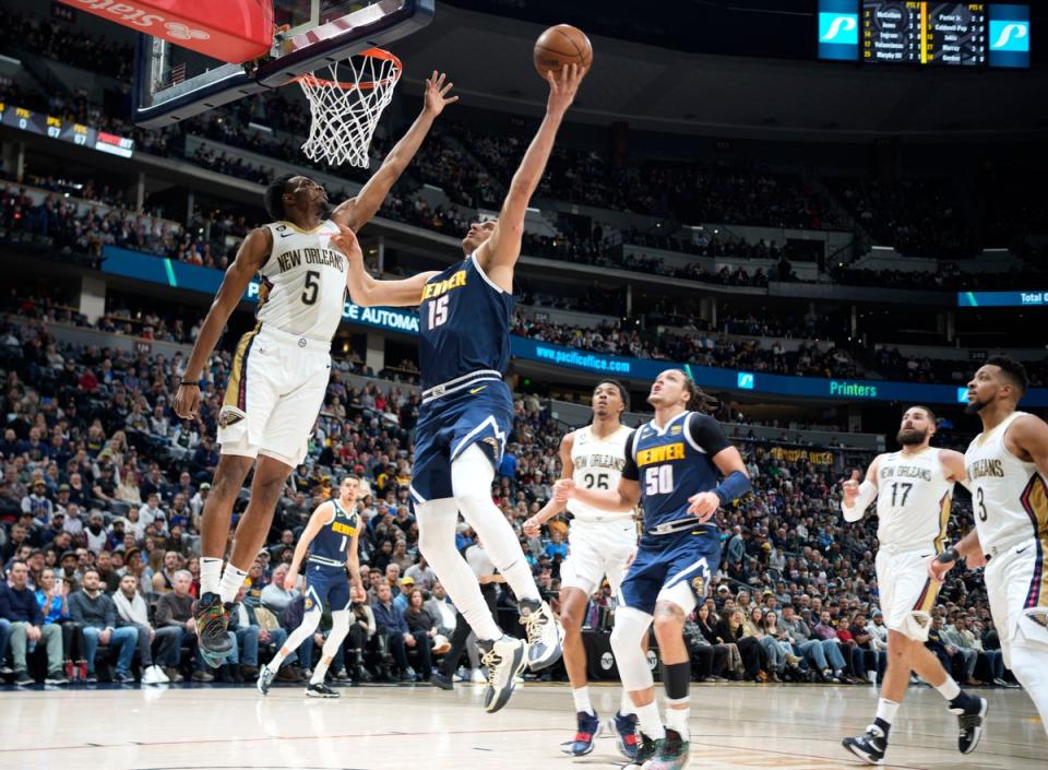 DEP-BAS PELICANS-NUGGETS (AP)