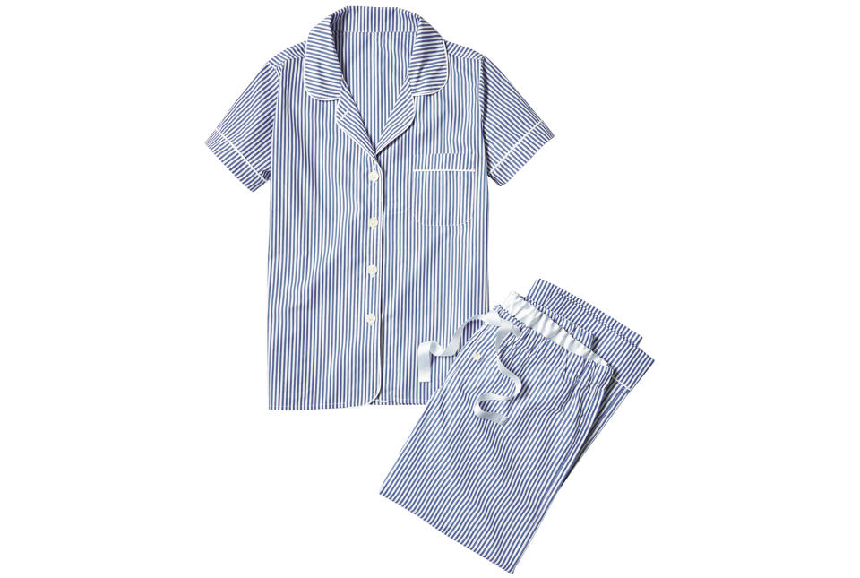 Serena & Lily Oxford Stripe Pajamas