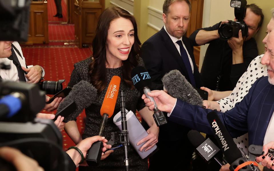 Jacinda Ardern supported the right-to-die bill - GETTY IMAGES