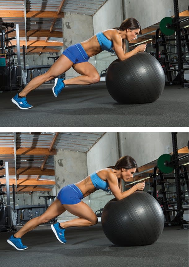 Stability Ball Mountain Climbers - Injury Prevention