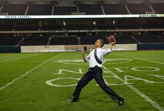 Football, Taxes, and Photographs 6. Throw a football