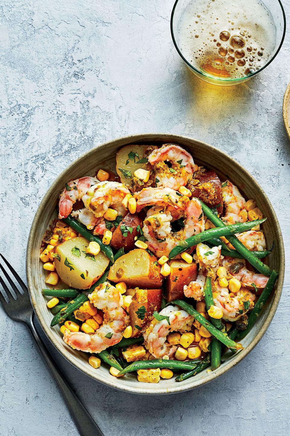 Shrimp Boil Vegetable Bowls