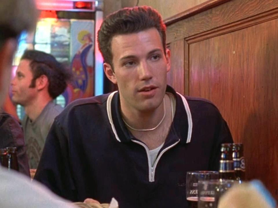 Ben Affleck as Chuckie in "Good Will Hunting."