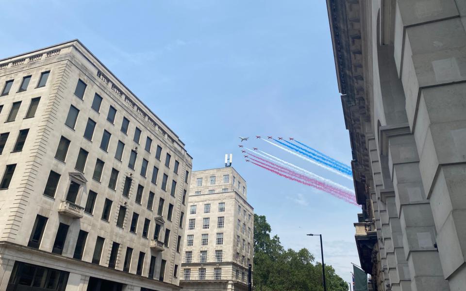 Red Arrows and Typhoons