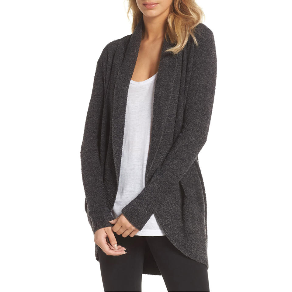 Barefoot Dreams CozyChic Lite Circle Cardigan. (Photo: Nordstrom)