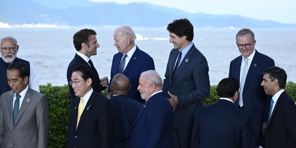 G7 leaders Hiroshima 2023