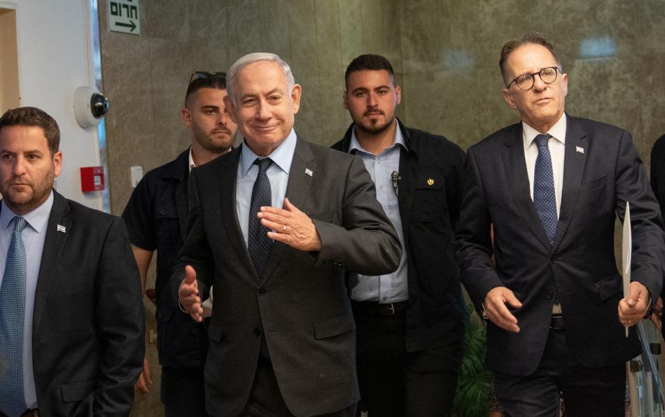 Israeli PM Benjamin Netanyahu is currently standing trial on corruption charges