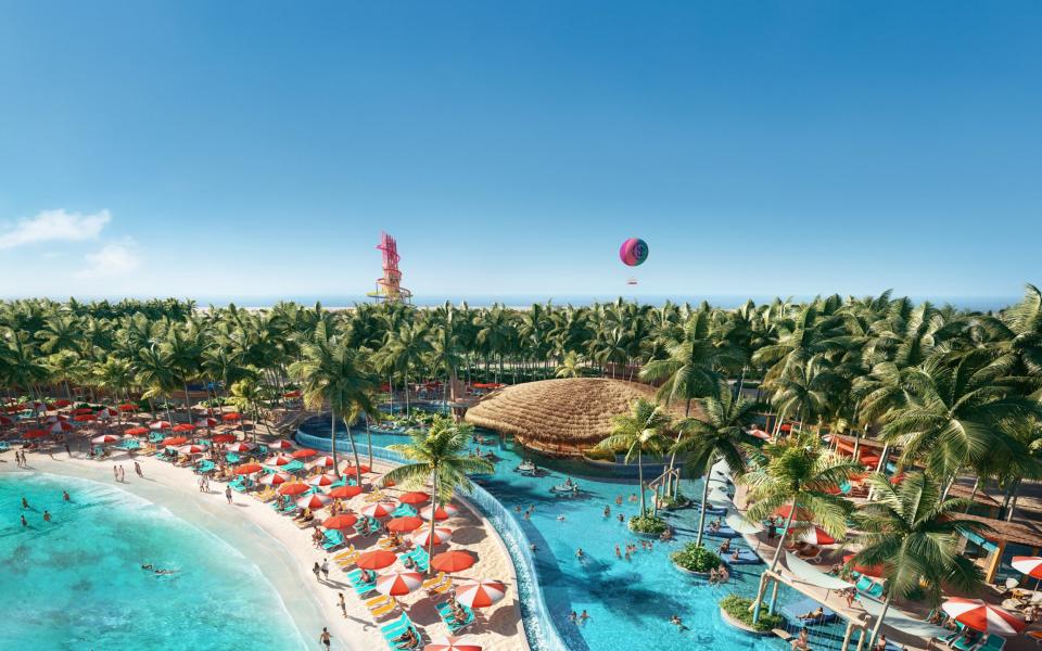 CocoCay, Royal Caribbean’s “private island” in the Bahamas