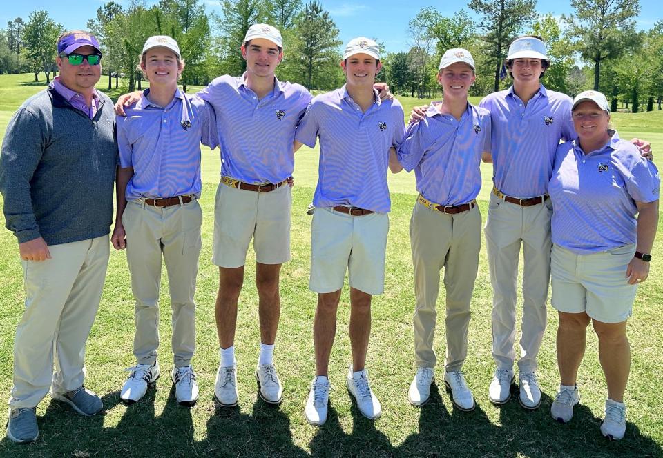 The 2024 Byrd boys golf team won the LHSAA regional meet in Alexandria and now prepares for state in Lafayette.