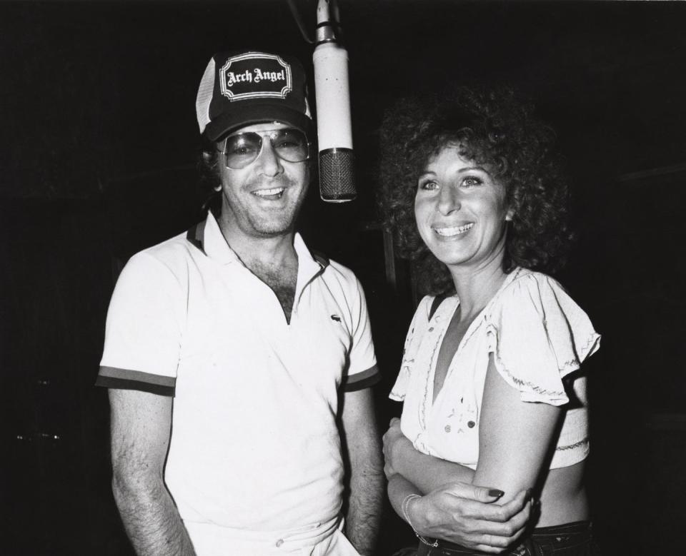 Neil Diamond and Barbra Streisand