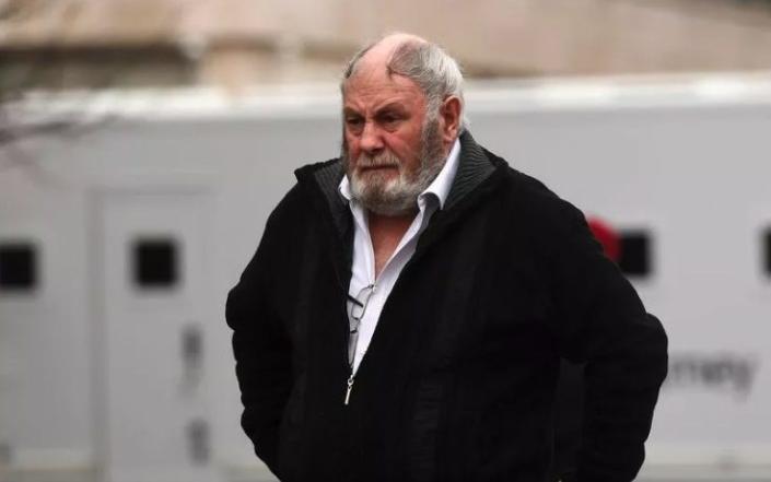 Raymond Treharne received a nine-month suspended sentence after his car hit cyclist David Jones in Bridgend