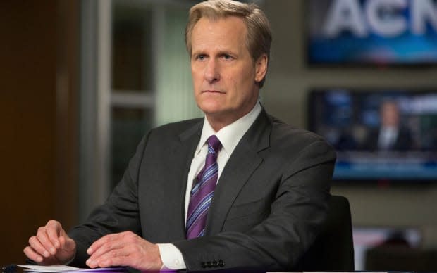 Jeff Daniels in "The Newsroom"<p>MELISSA MOSELEY/© HBO/EVERETT COLLECTION</p>