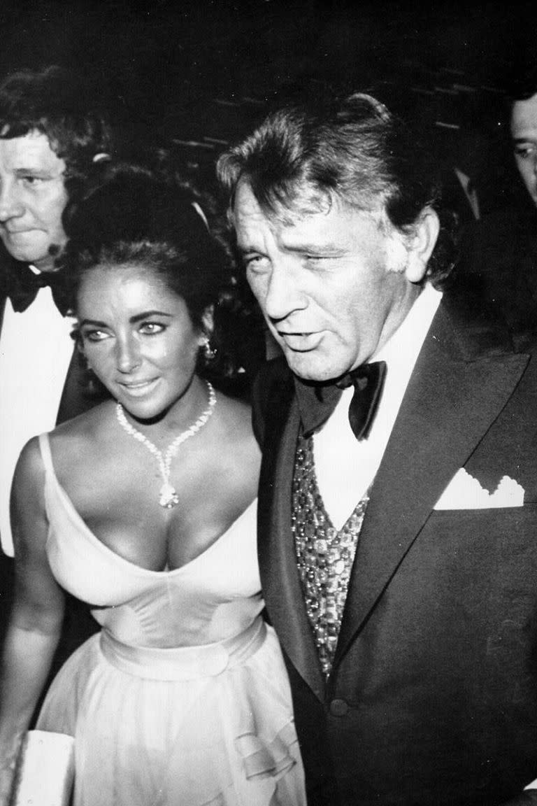 Elizabeth Taylor and Richard Burton