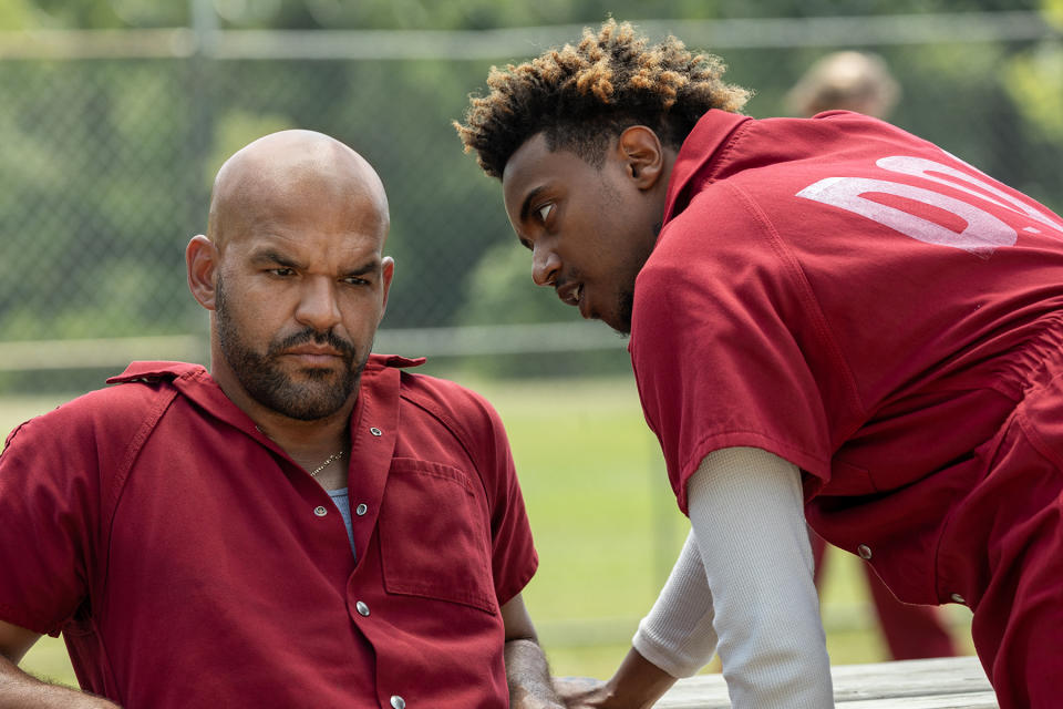 Hightown S3/ Amaury Nolasco (“Frankie Cuevas Sr”), Cecil Blutcher (“Vernon”)