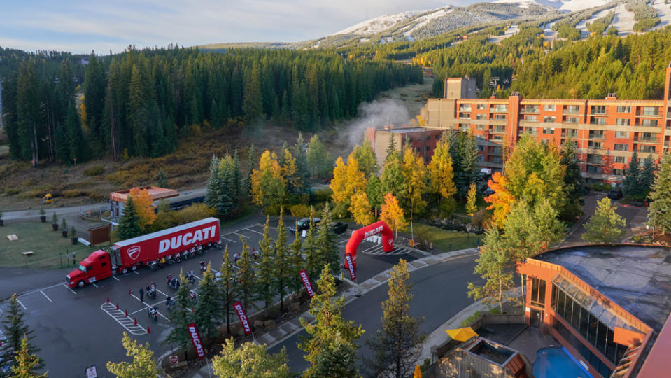 Beaver Run Resort in Breckenridge, Colo., home to the 2022 Ducati Giro Alpino motorcycle rally.