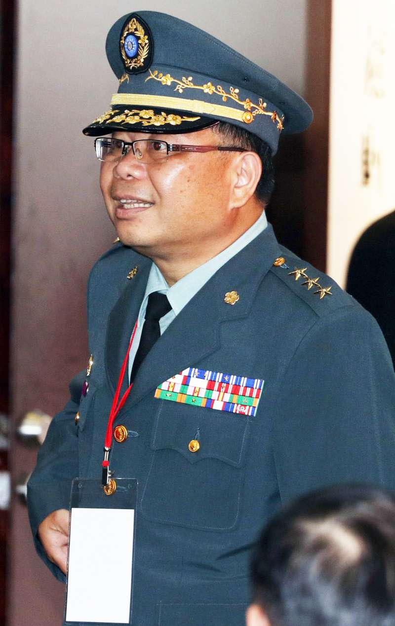 20200603-國防部軍備副部長的張冠群上將是國軍第2位博士。（蘇仲泓攝）