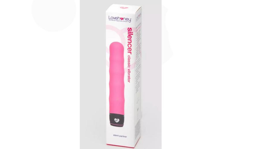 Lovehoney Silencer Whisper Quiet Classic Vibrator 7 Inch.