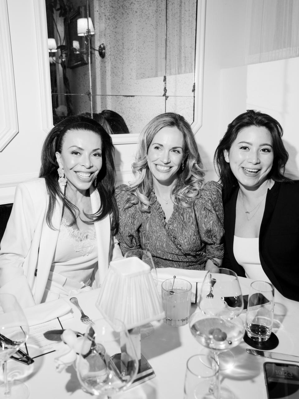 Lisa Simonsen, Kirsten Jordan and Maggie Wu. - Credit: Ben Rosser/BFA.com