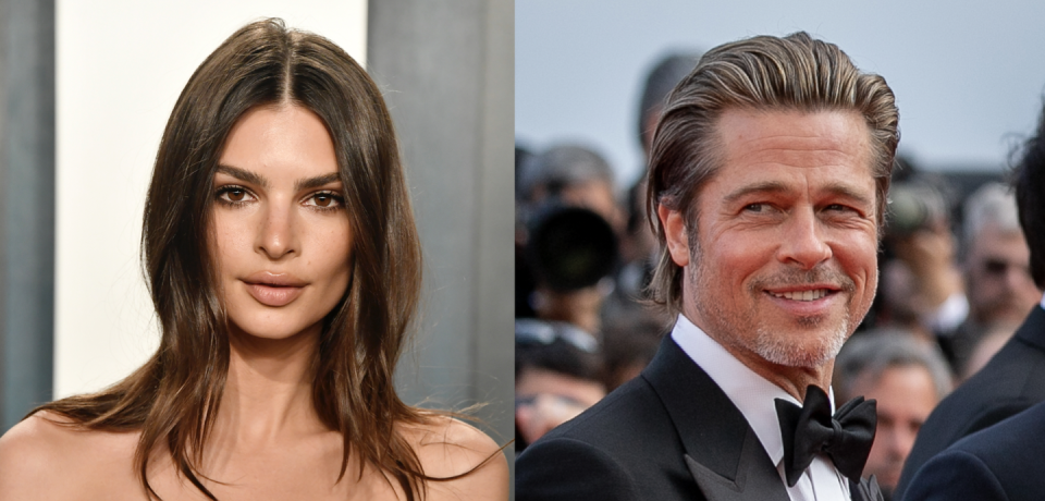 brad pitt and emrata