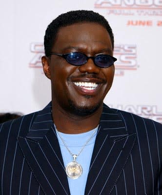  Premiere: <a href="/movie/contributor/1800019118" data-ylk="slk:Bernie Mac;elm:context_link;itc:0;sec:content-canvas" class="link ">Bernie Mac</a> at the LA premiere of Columbia's <a href="/movie/1807839027/info" data-ylk="slk:Charlie's Angels: Full Throttle;elm:context_link;itc:0;sec:content-canvas" class="link ">Charlie's Angels: Full Throttle</a> - 6/18/2003<br>Photo: <a href="http://www.wireimage.com" rel="nofollow noopener" target="_blank" data-ylk="slk:Gregg DeGuire, Wireimage.com;elm:context_link;itc:0;sec:content-canvas" class="link ">Gregg DeGuire, Wireimage.com</a>