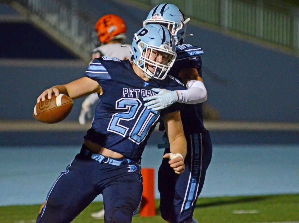 Korbin Sulitis and the Petoskey Northmen football team are heading back to the postseason after a 5-4 finish within Division 3 this season, their first trip to the playoffs since 2018. Petoskey gets a rematch with Marquette after falling by a point just a few weeks back.