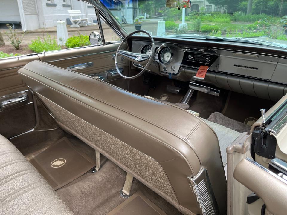 The interior of the 1964 Buick Electra 225.