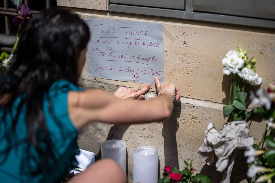 Tina Turner memorial