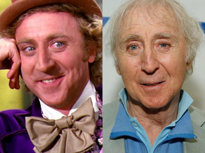 gene wilder then and now