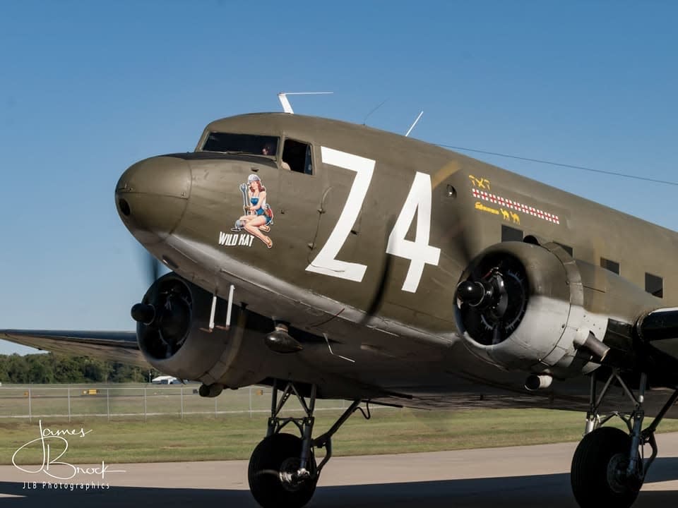 Wild Kat, a 1941 Douglas DC-3 used by the Army in WWII, will now be stored in the Bartlesville Municipal Airport.