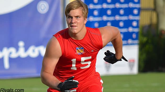 High school linebacker Alex Anzalone, whose Twitter profile received commentary from Lennay Kekua — Rivals.com