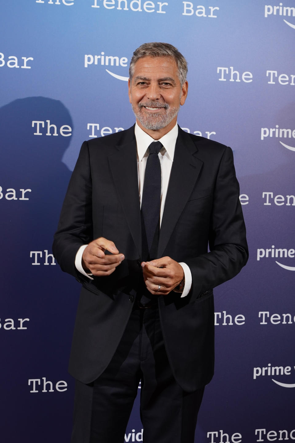 George Clooney at the Nomad Hotel, London during a photo call for the Tender Bar, during the BFI London Film Festival. Picture date: Sunday October 10, 2021.