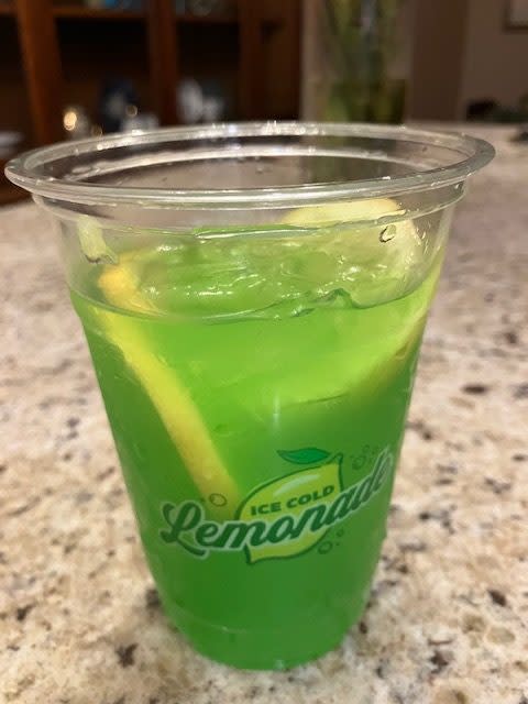 Green apple lemonade from Lemonade Stand (photo by Jonathan Turner).