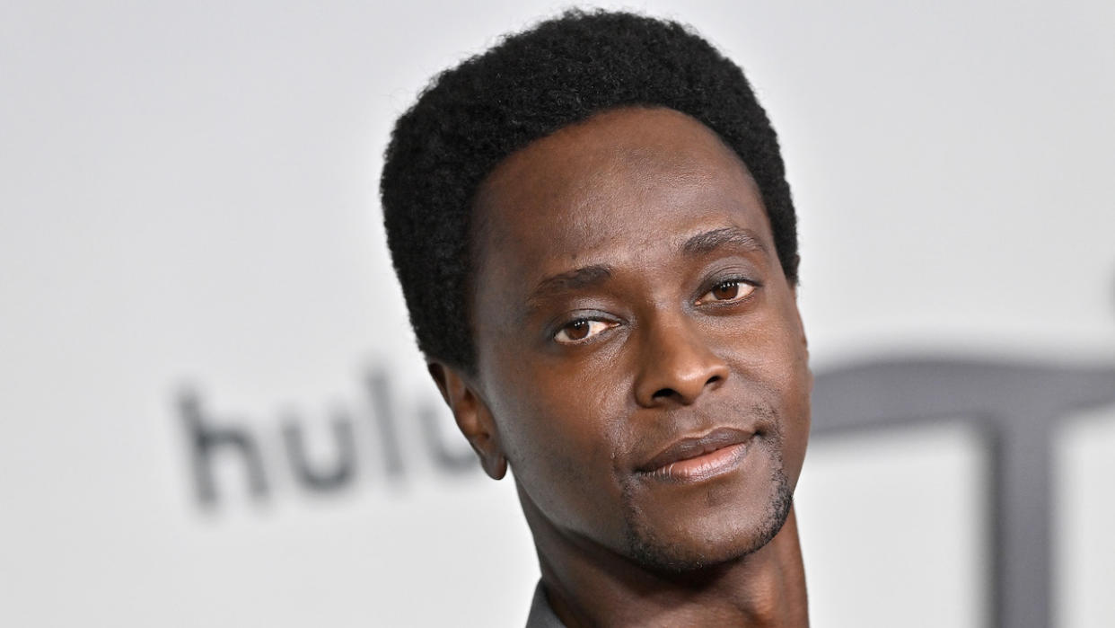  Edi Gathegi  on the red carpet. 