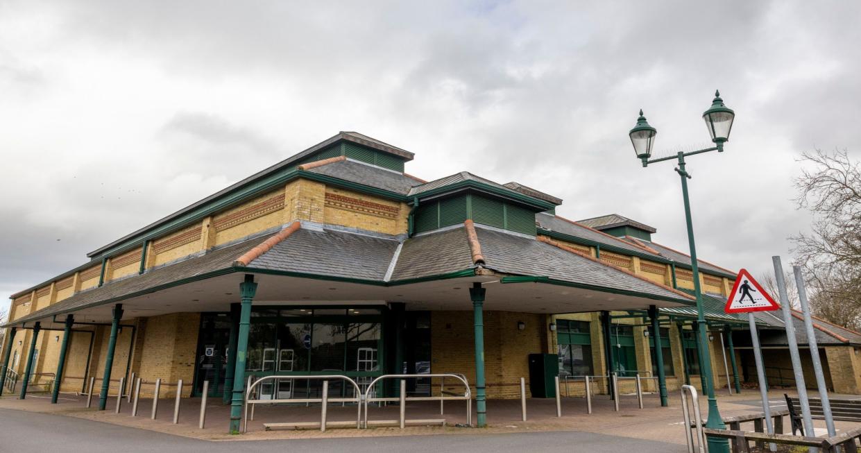 The empty former Morrisons supermarket