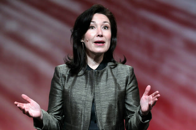 <b>Safra Catz, CFO, Oracle; #23 (previously: #48)</b><br><br>The Israeli-born co-President of the database software and hardware company has overseen " dozens of mega deals like the recent $1.9-billion purchase of human-resources software company Taleo," according to Forbes.