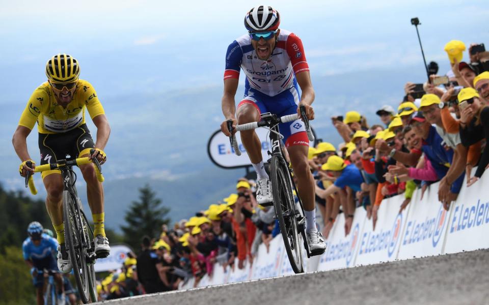 Julian Alaphilippe and Thibaut Pinot have helped give rise to home hopes for a long overdue French winner - AFP