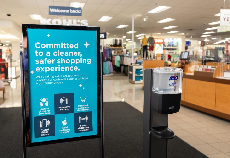 Kohl’s says it has made enhancements to the store environment and operations to provide a safe and healthy environment for everyone.