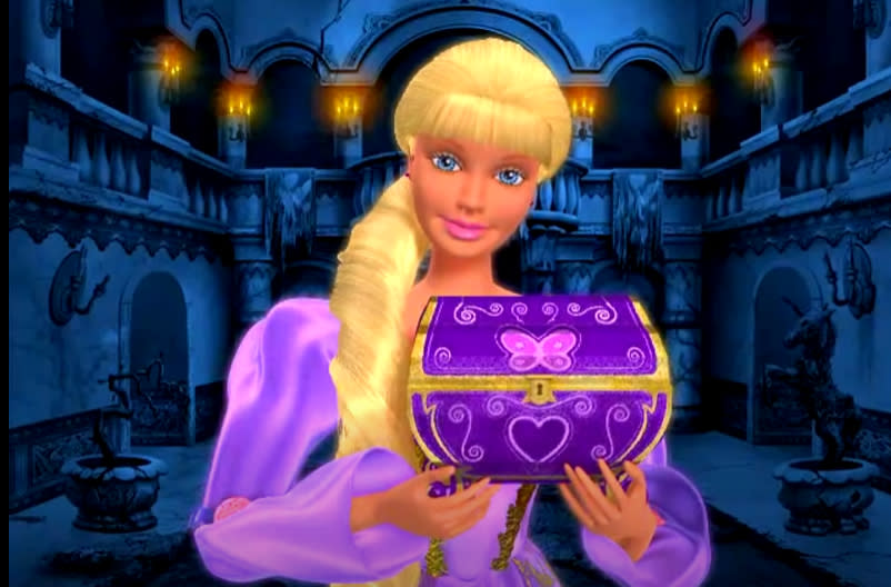 Barbie as Rapunzel