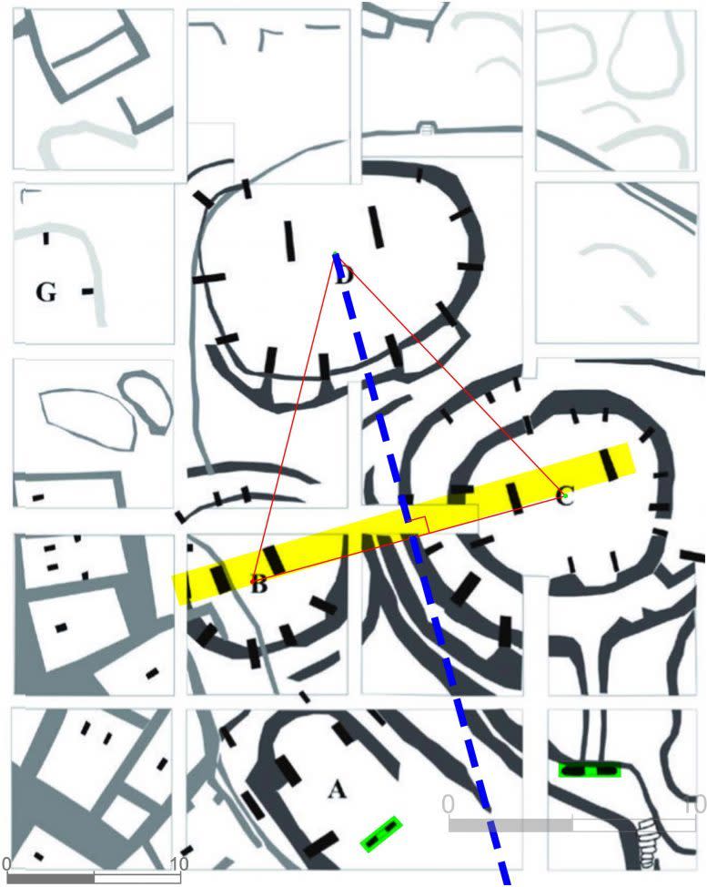 Modern findings suggest that as many of three of the structures at Göbekli Tepe were built at the same time.