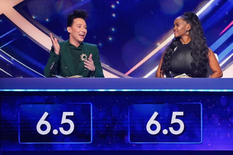 johnny weir and oti mabuse, dancing on ice