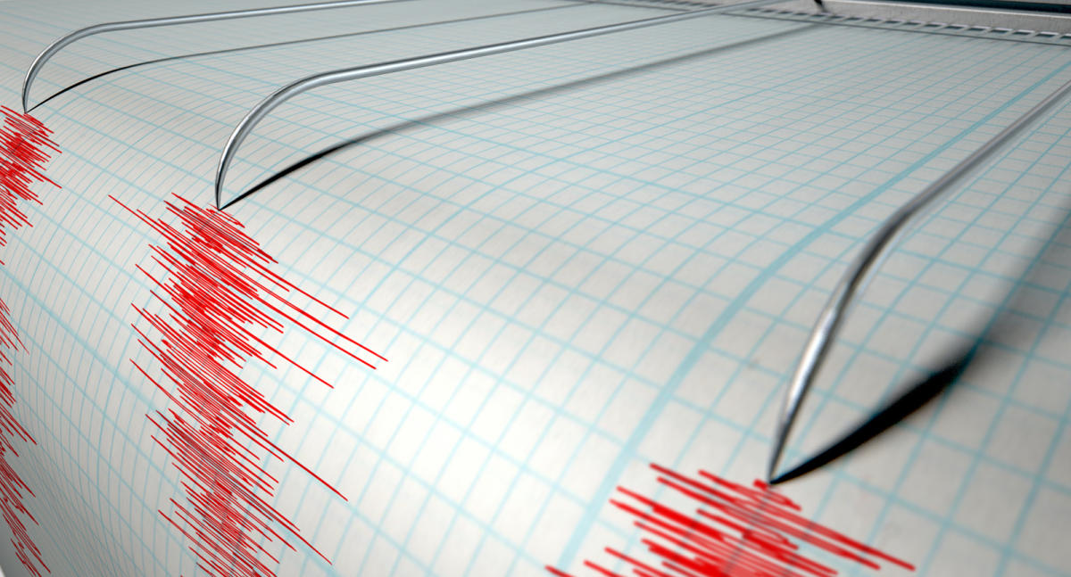 An earthquake shakes central New Jersey, 45 miles west of New York City