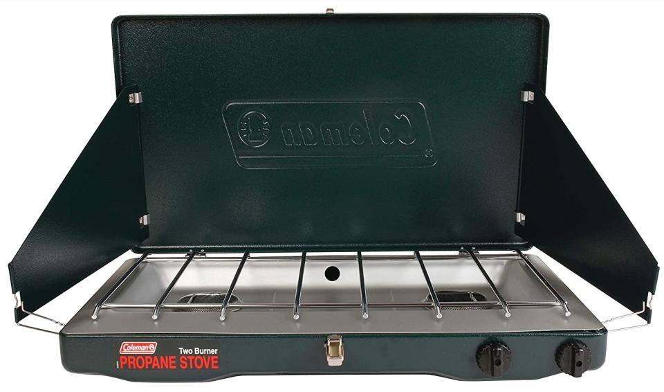 Save 29% on the Coleman 2-Burner Propane Stove. Image via Amazon.