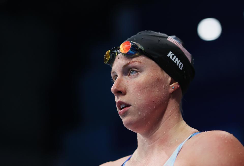 Lilly King exceled at Evansville Reitz High School, IU and in the Olympics.