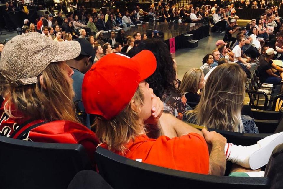 Bieber at the Hillsong Church conference