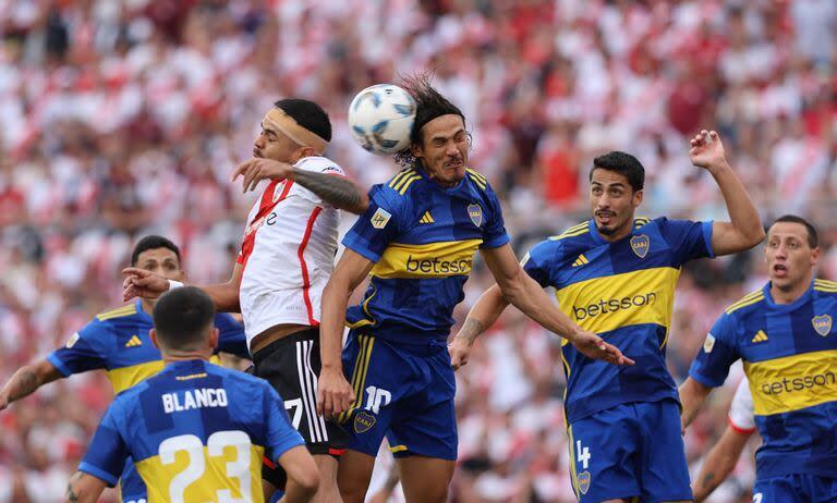 Boca consiguió un empate en el estadio Monumental y mantuvo su ventaja en el historial sobre River Plate