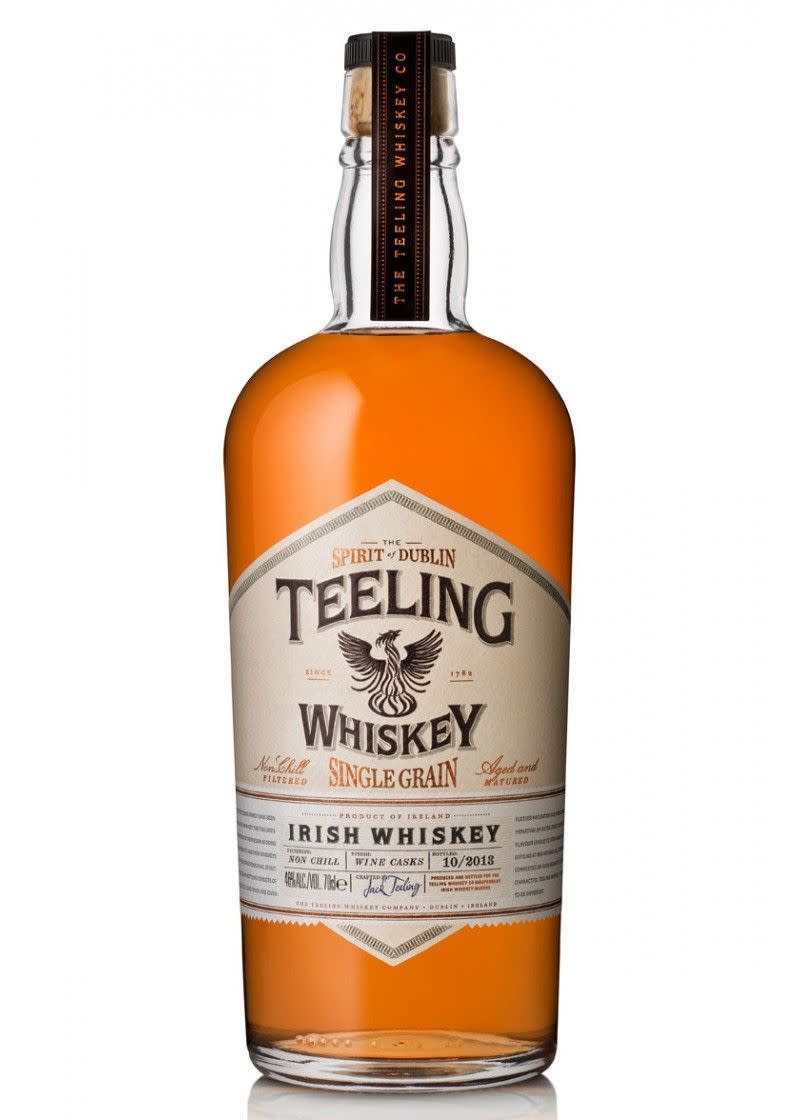 2) Teeling Single Grain Irish Whiskey