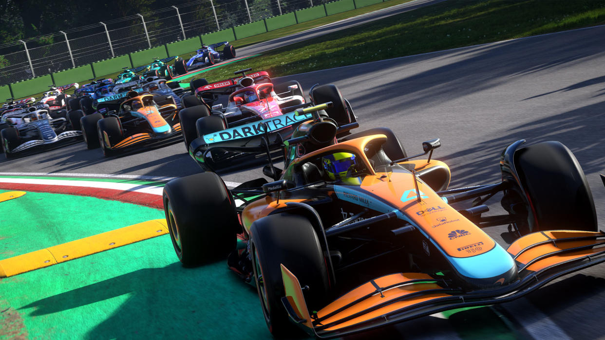  Best Xbox Series X racing games: Formula One cars racing. 