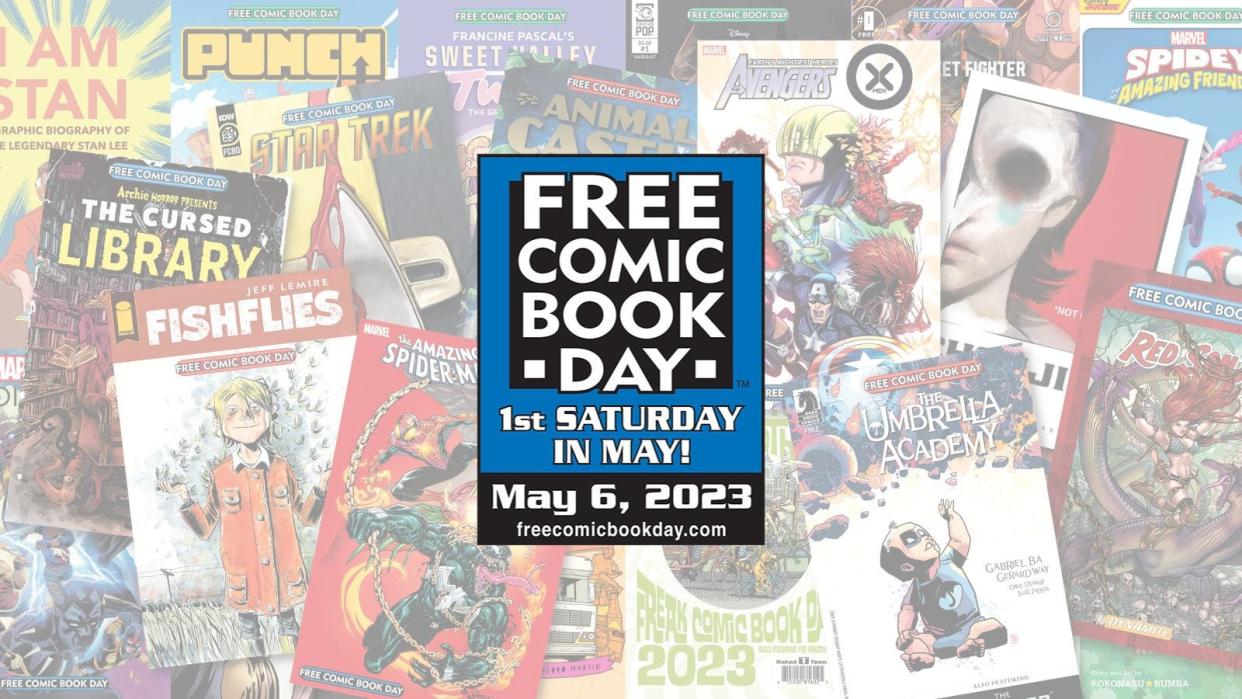 Free Comic Book Day 2023 is Saturday, May 6.