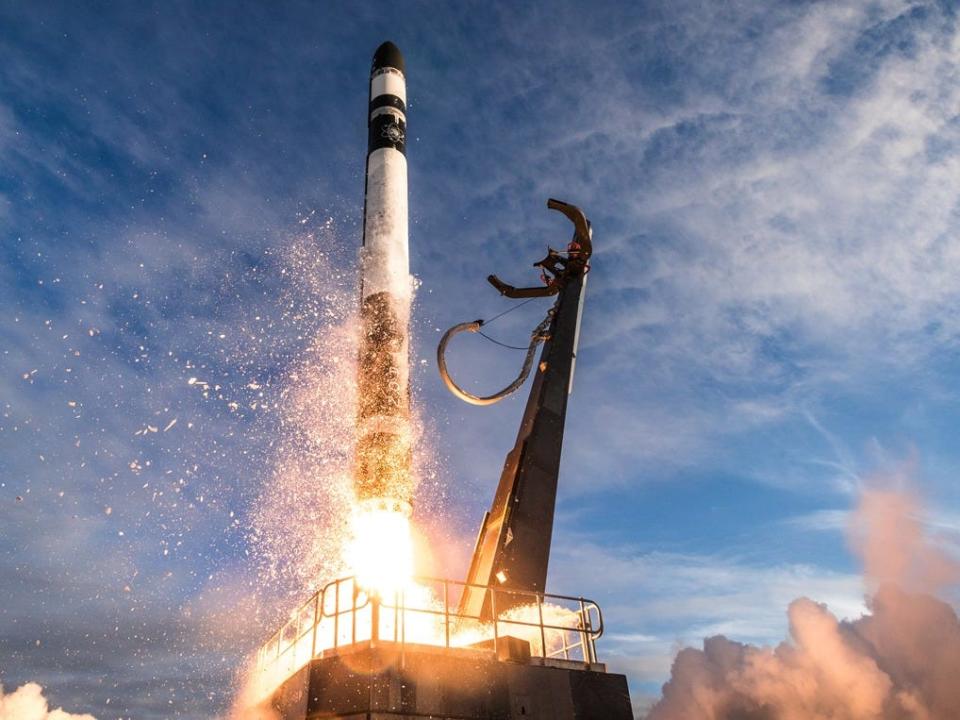 rocket lab Electron vehicle orbital launcher ELaNa19 liftoff zealand launch Trevor Mahlmann