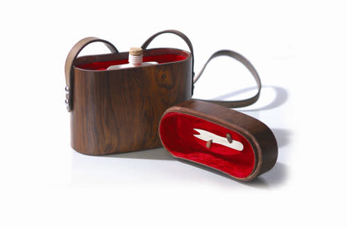 <b>Fish ‘n’ chips accessory trio</b> <br> <br> Truly, a gift for the person who has everything (as long as they like fish ‘n’ chips). Give the classic British grub a touch of class with this designer-made accessory trio. The handmade rosewood case, hand-lined ceramic hip flask and silver ‘open or wrapped’ fork make this the perfect gift for outdoor dining in style. <br> <br> £1,400 <a href="http://theuniqueboutiquecompany.com/" rel="nofollow noopener" target="_blank" data-ylk="slk:The Unique Beauty Company;elm:context_link;itc:0;sec:content-canvas" class="link ">The Unique Beauty Company</a>